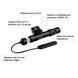 Фонарь с ЛЦВ Olight Odin GL Green Laser M-LOK Black 02014 фото 14