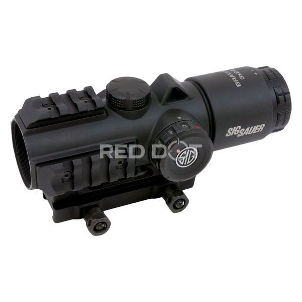 Призматический прицел SIG OPTICS BRAVO3 3x24 Battle Sights 5.56/7.62 Horseshoe Dot IR 11010 фото