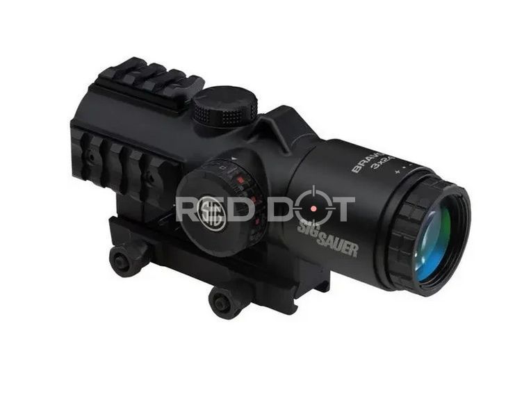 Призматический прицел SIG OPTICS BRAVO3 3x24 Battle Sights 5.56/7.62 Horseshoe Dot IR 11010 фото