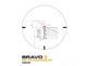 Призматический прицел SIG OPTICS BRAVO3 3x24 Battle Sights 5.56/7.62 Horseshoe Dot IR 11010 фото 2