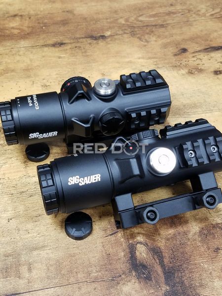 Призматический прицел SIG OPTICS BRAVO5 5x32 Battle Sights 5.56/7.62 Horseshoe Dot IR 11011 фото