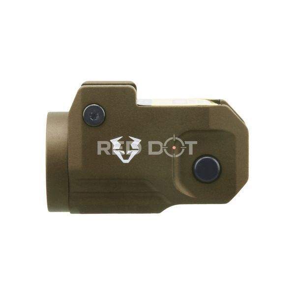 Підствольний ліхтар Vector Optics Vaide Scrapper Subcompact Pistol Flashlight 500 LM FDE 02037 фото