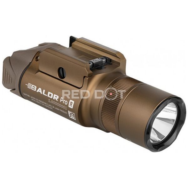 Ліхтар з ЛЦВ Olight Baldr Pro R Green Laser Desert Tan 02021 фото