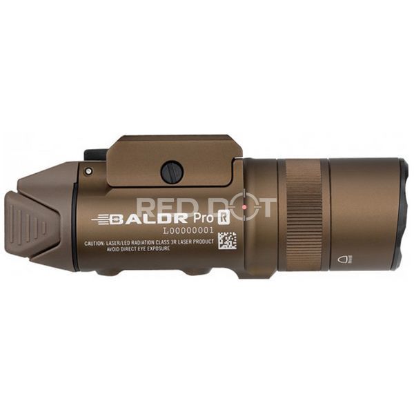 Ліхтар з ЛЦВ Olight Baldr Pro R Green Laser Desert Tan 02021 фото