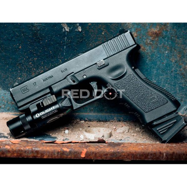 Фонарь с ЛЦВ Olight Baldr Pro R Green Laser Black 02022 фото