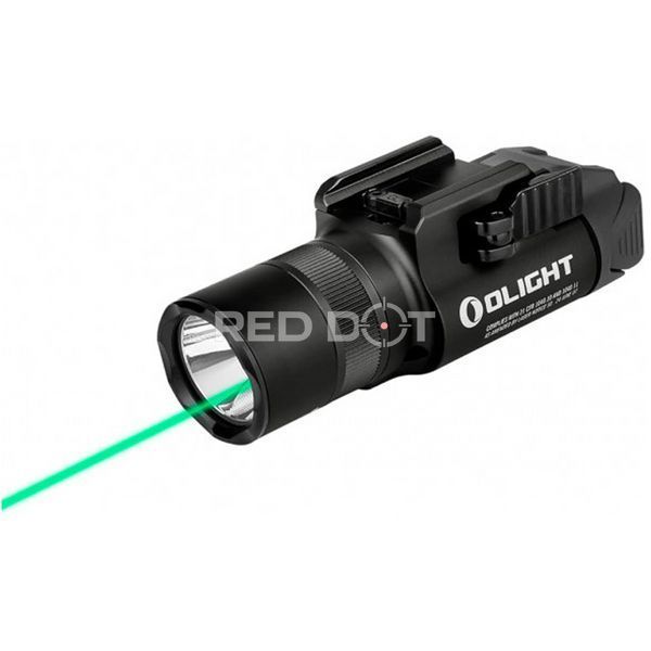 Фонарь с ЛЦВ Olight Baldr Pro R Green Laser Black 02022 фото