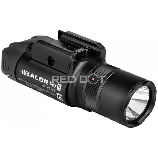 Фонарь с ЛЦВ Olight Baldr Pro R Green Laser Black 02022 фото