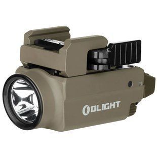 Фонарь с ЛЦВ Olight Baldr S Green Laser Flat Dark Earth 02025 фото