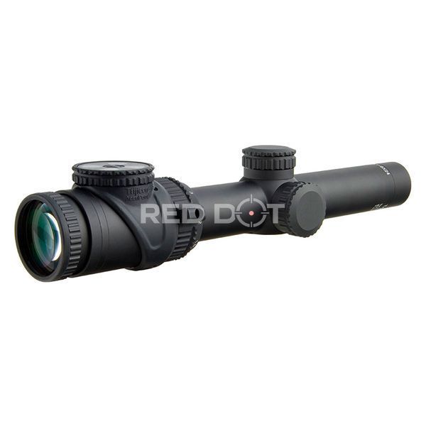 Оптический прицел TRIJICON AccuPoint 1-6x24 BAC Red Triangle Tritium SFP 10074 фото
