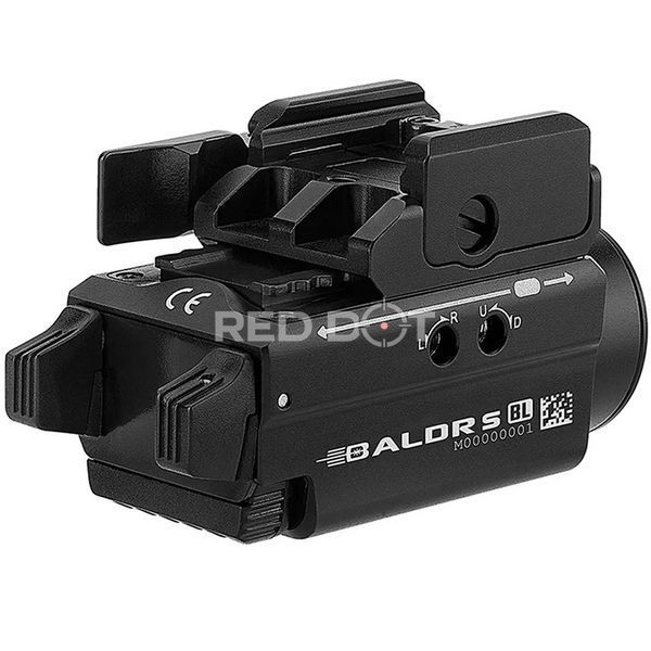 Фонарь с ЛЦВ Olight Baldr S Blue Laser Black 02027 фото