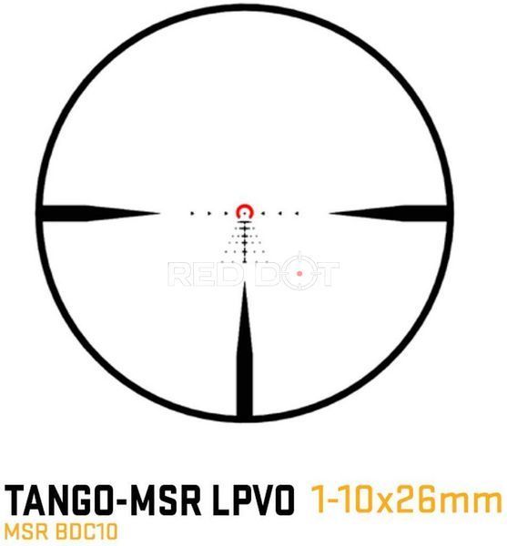 Оптичний приціл SIG OPTICS TANGO MSR 1-10x26 FFP BDC10 IR 10055 фото