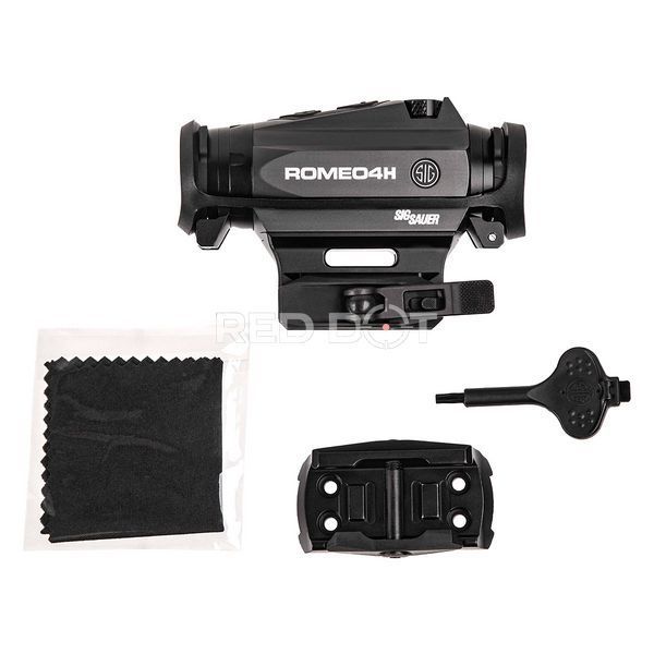 Коліматорний приціл Sig Sauer Optics Romeo4H 1x20mm 1 MOA Ballistic Circle Quadplex 00229 фото