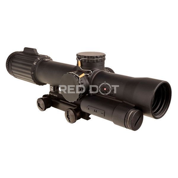 Оптичний приціл TRIJICON VCOG 1-8x28 Red MRAD Crosshair Dot FFP 10078 фото