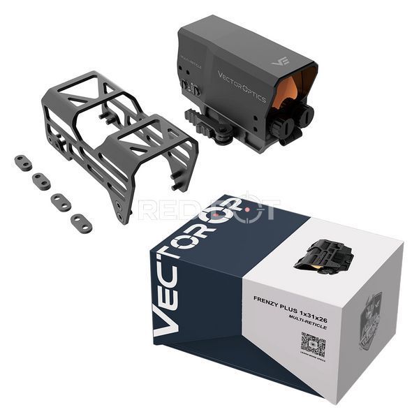 Коліматорний приціл VECTOR OPTICS Frenzy Plus 1x31x26 Multi-Reticle 00190 фото