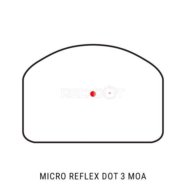 Приціл коліматорний Hawke Micro Reflex Sight 3 MOA Weaver 00272 фото