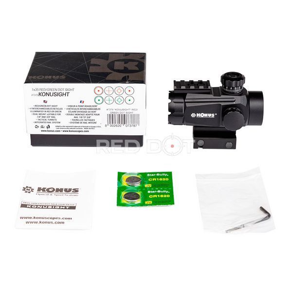 Коллиматорный прицел KONUS KONUSIGHT 00305 фото
