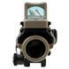 Комплект приціл TRIJICON ACOG 4x32 BAC і RMR 3.25 МОА FDE 11033 фото 6