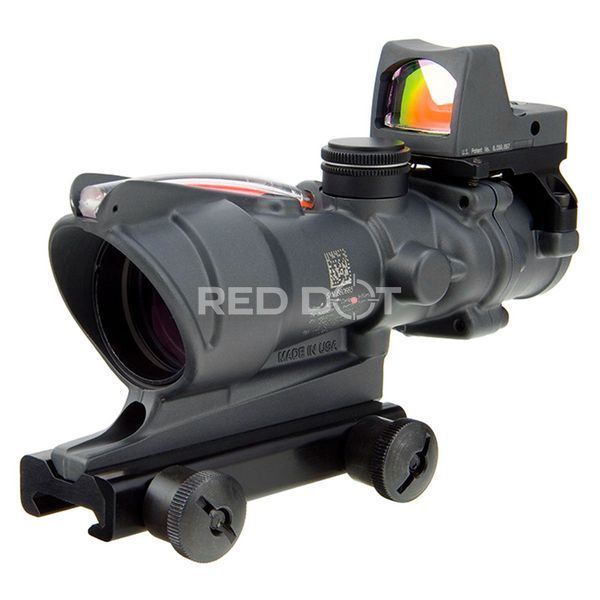 Комплект приціл TRIJICON ACOG 4x32 BAC і RMR 3.25 МОА Black 11031 фото